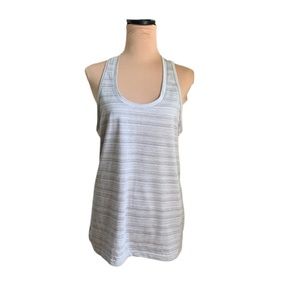 Danskin racer back athletic top.  L gray and